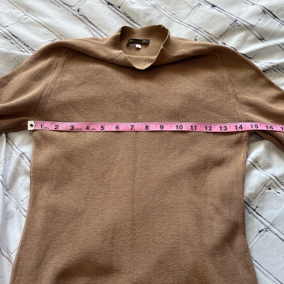 Louis Vuitton Unisex Silk Ribbed Sweater Knit Top Brown Size S Made in Italy - Picture 13 of 15